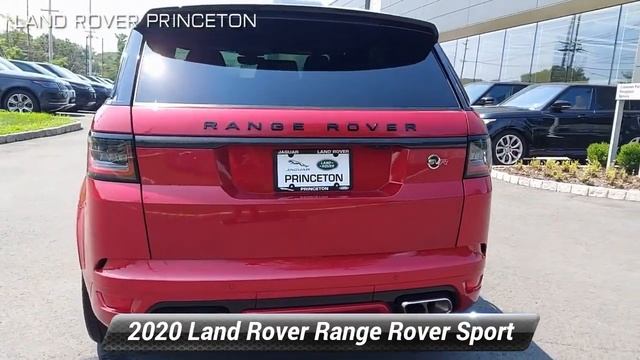 Used 2020 Land Rover Range Rover Sport SVR, Princeton, NJ L14947P смотреть онлайн
