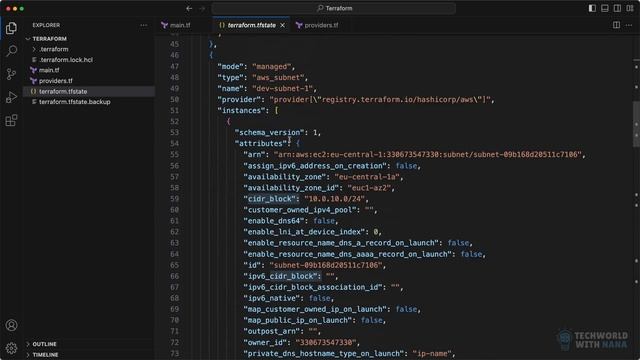 163. 7 - Terraform State - 603K смотреть онлайн