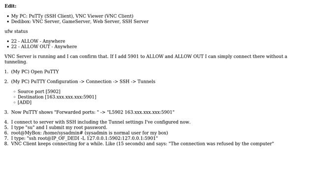 Unix & Linux: SSH Tunneling to VNCServer смотреть онлайн