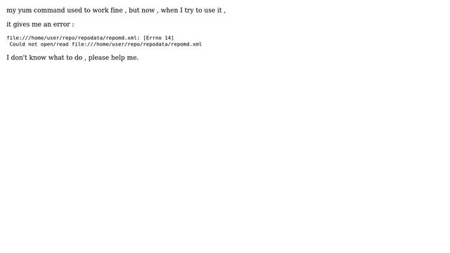 Unix & Linux: Error using yum in centos 6 смотреть онлайн