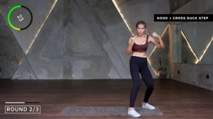 30 MIN CARDIO KICKBOXING   Fun & Sweaty Fat Burning Workout