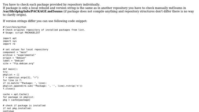 How to check if a particular Ubuntu repository is used? смотреть онлайн