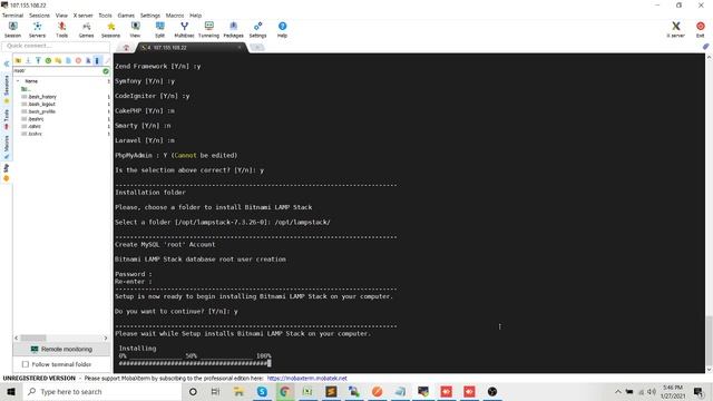 How to install bitnami lamp stack on centos | Hindi смотреть онлайн