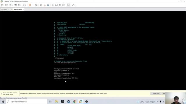 4#Instalasi dan Konfigurasi FTP (File Transfer Protocol) di Debian 10 смотреть онлайн