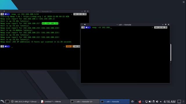 TUTORIAL NMAP PART # 3Fingerprinting OS And services running on a target host Kali Linux смотреть онлайн