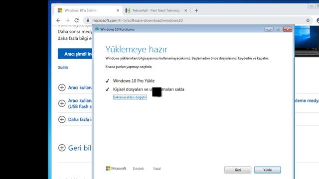 Windows 7 Windows 10 Yapma, Yükseltme Formatsız USB'siz смотреть онлайн