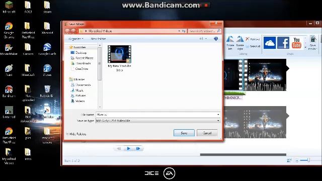 How to make a youtube intro with windows movie maker PART TWO смотреть онлайн