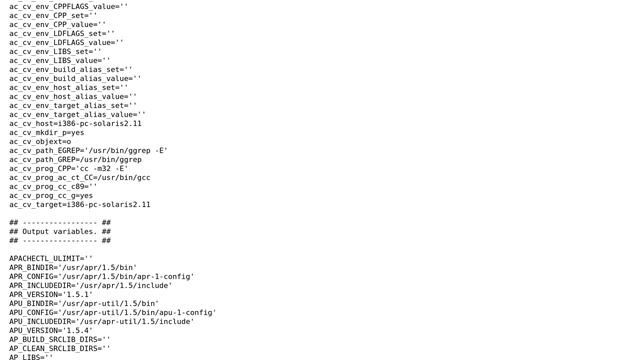 Unix & Linux: gcc cannot do ./configure apache смотреть онлайн