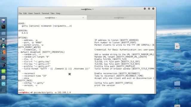 Share a terminal as web app via gotty смотреть онлайн