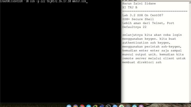 Lab 3.2 SSH On CentOS7 смотреть онлайн