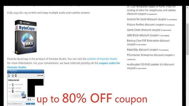 pavtube bytecopy coupon смотреть онлайн