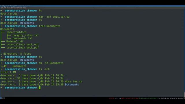 Archiving and Compression on Linux Basic tar Commands смотреть онлайн
