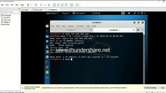 How to scan a remote machine from Kali Linux смотреть онлайн