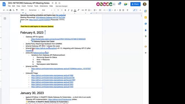SIG Network Gateway API meeting for 20230206 смотреть онлайн