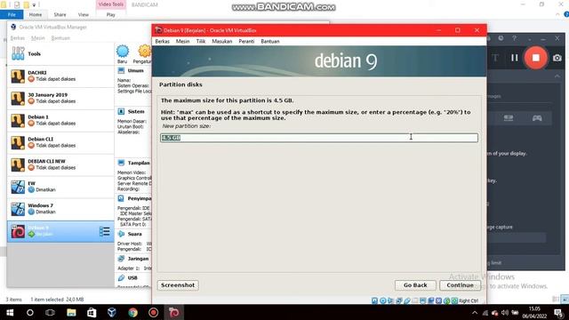 Instalasi Sistem Operasi Microsoft Windows 7 dan Linux Debian 9 di Virtual Box смотреть онлайн