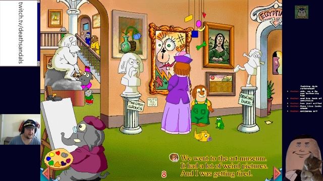 Living Books: Just Me and My Mom (Windows 3.1): Critter New York is a Scary Place смотреть онлайн