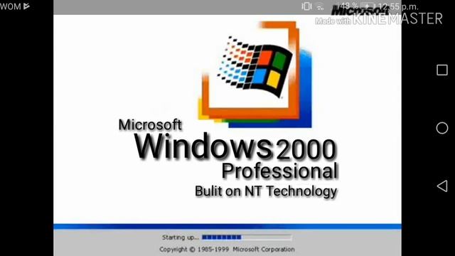 Windows 2000 Logo Remake смотреть онлайн