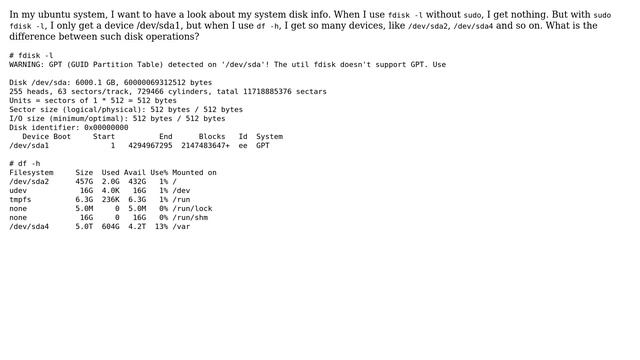 What's the difference between fdisk -l and df -h? (2 Solutions!!) смотреть онлайн