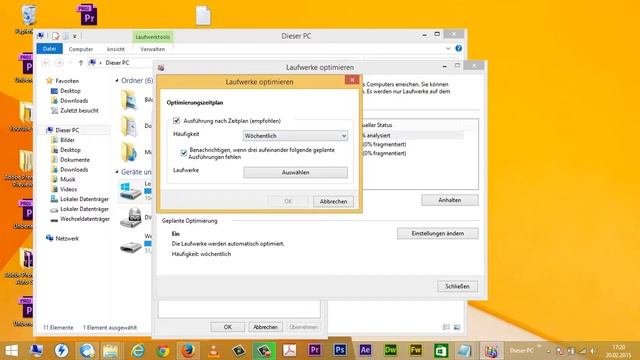 Windows 8 - Festplatte defragmentieren Deutsch - um die PC Leistung zu optimieren смотреть онлайн