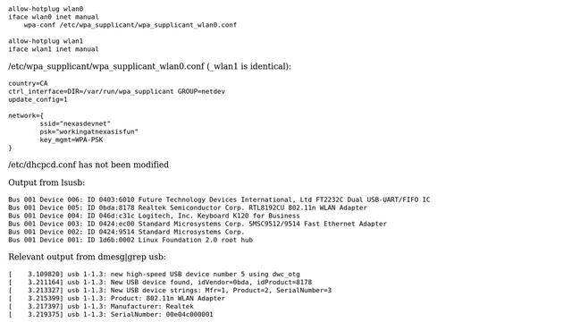 Unix & Linux: Why does ifup wlan0 also configure wlan1? смотреть онлайн
