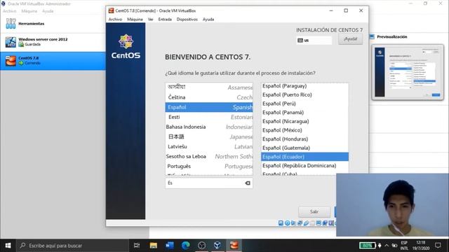 Instalar CentOs 7.8 en virtualBox смотреть онлайн