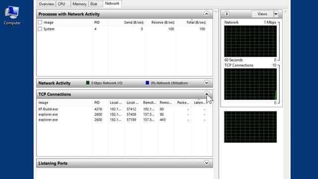 Windows 8.0 Professional - Identify the Network Address that a Process is Connected To смотреть онлайн