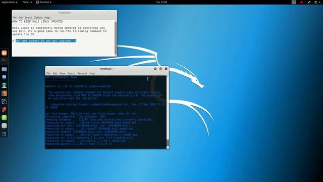Kali Linux: How To Keep Kali Linux Updated смотреть онлайн
