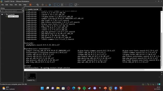 Instalar phpMyAdmin en CentOs смотреть онлайн
