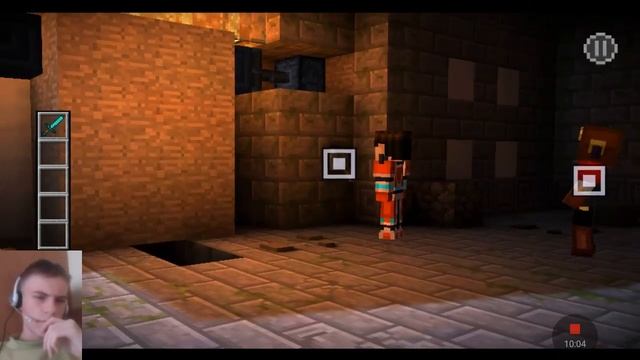 Minecraft:Story Mode. Episode 5. Прохождение от Фёдора. 1)Ну привет,проблемы! смотреть онлайн