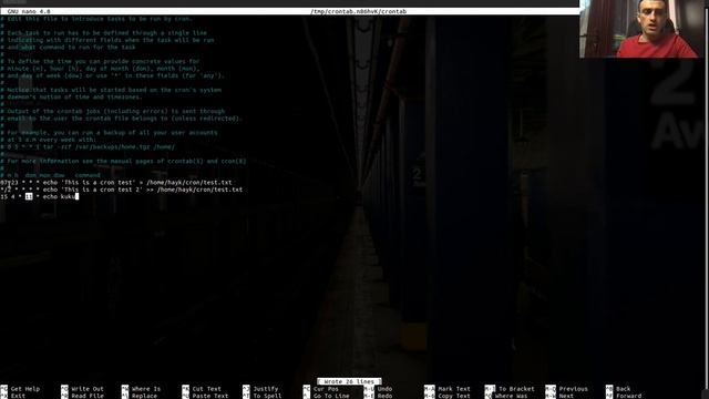 Crontab смотреть онлайн