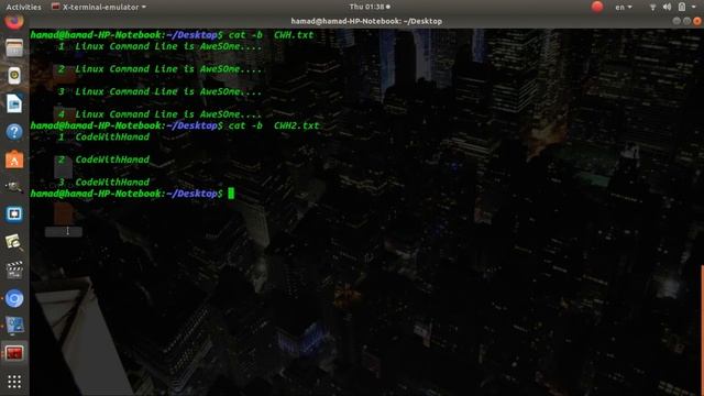 LINUX COMMAND LINE COMMAND # 4 :- cat смотреть онлайн