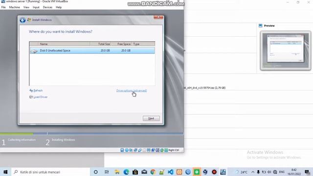 Instalasi Windows Server 2008 Menggunakan Virtual Box смотреть онлайн