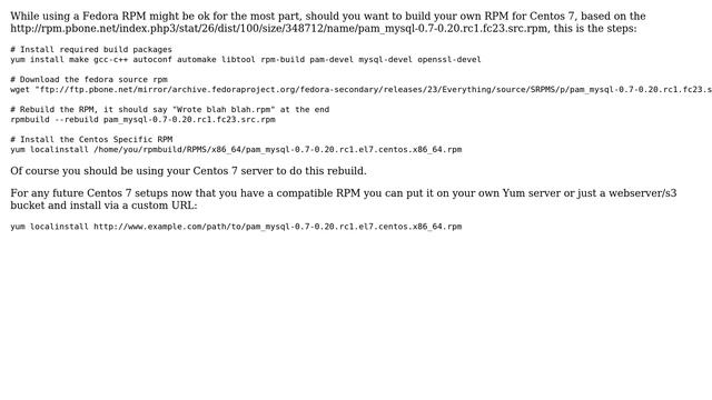 DevOps & SysAdmins: CentOS 7 and pam_mysql for SSH Authentication (4 Solutions!!) смотреть онлайн