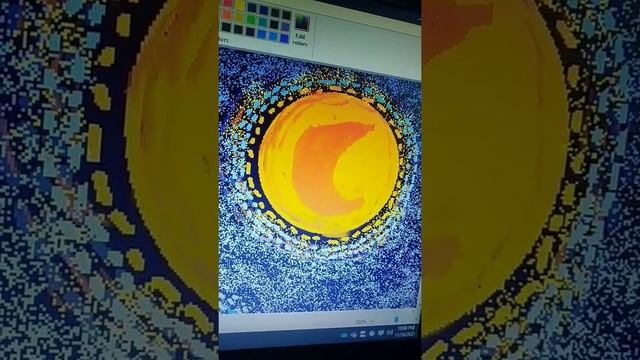 Starry Starry Night Painting - Using Paint Application in Windows | Ziann TV смотреть онлайн