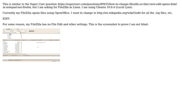 Change FileZilla settings in Ubuntu Linux so view/edit uses gedit смотреть онлайн