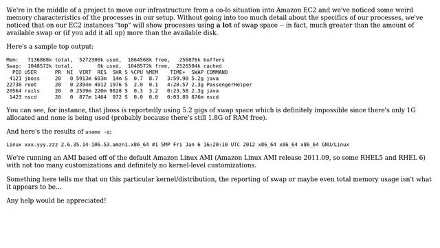DevOps & SysAdmins: Mysterious swap usage on EC2 смотреть онлайн