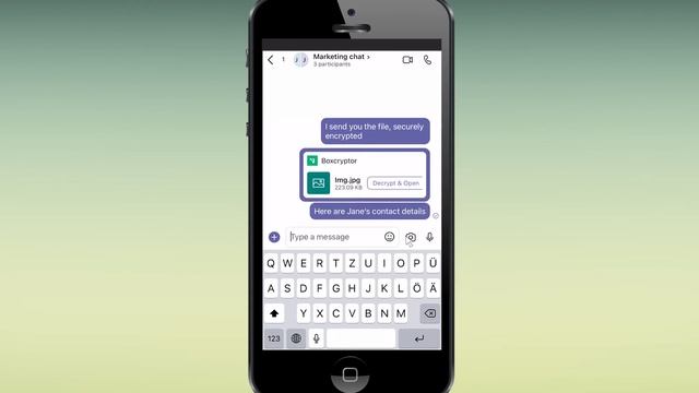 Boxcryptor for Microsoft Teams | iOS and Android смотреть онлайн
