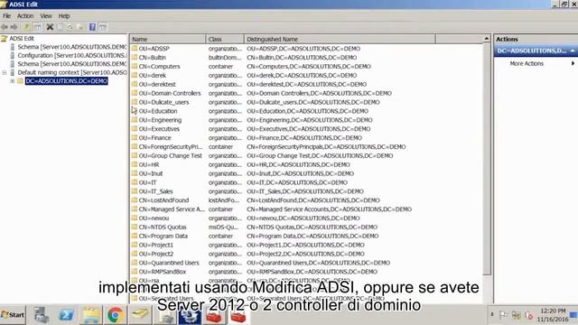 Granular Password Policies for different users in Same AD Domain [Italian] смотреть онлайн