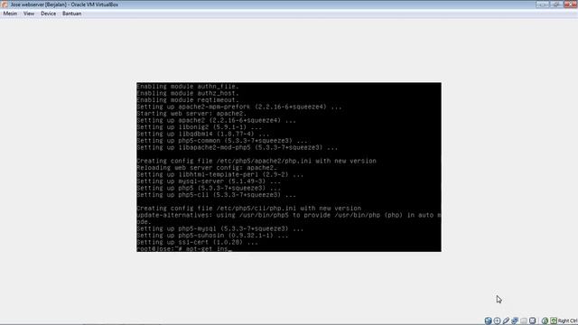 Webserver Configuration on Linux Debian 6.4 смотреть онлайн