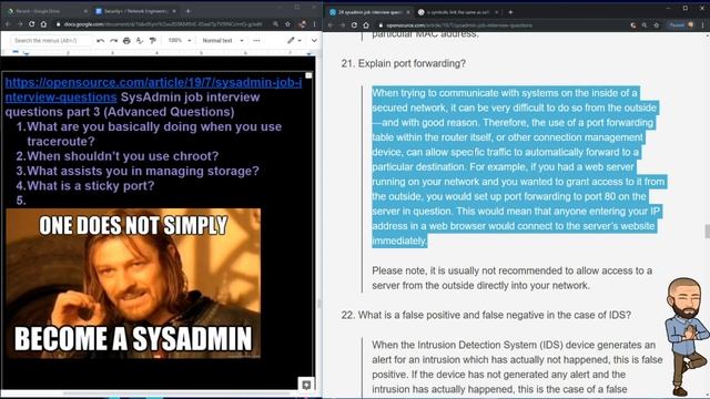 SysAdm Job Interview Prep Advanced смотреть онлайн