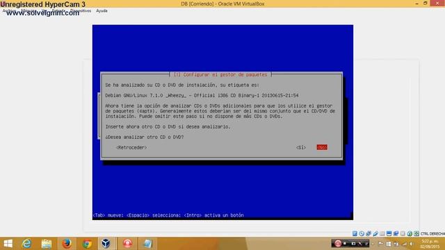 como instalar linux Debian virtual box paso a paso смотреть онлайн