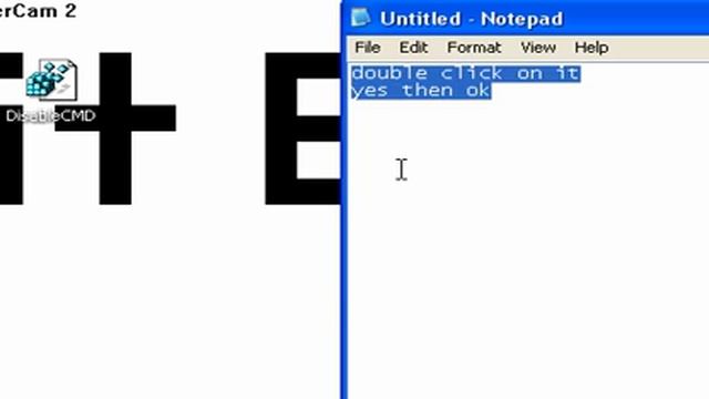 How to enable / disable cmd prompt смотреть онлайн