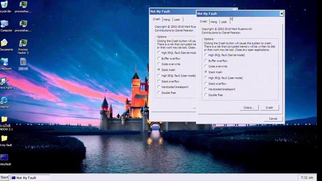 Disney Castle Wallpaper has BSOD (Windows XP SP2) смотреть онлайн