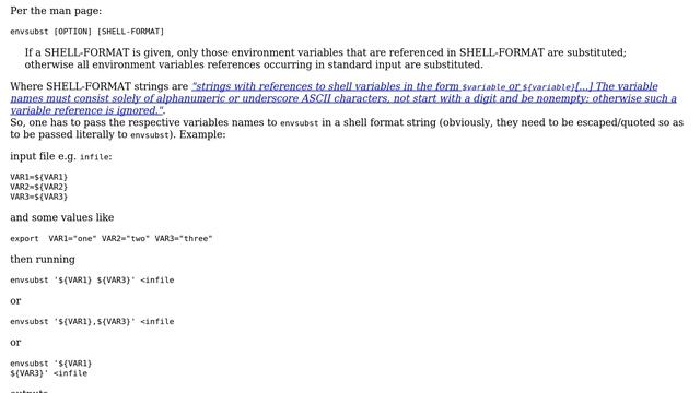 Unix & Linux: Replacing only specific variables with envsubst (2 Solutions!!) смотреть онлайн