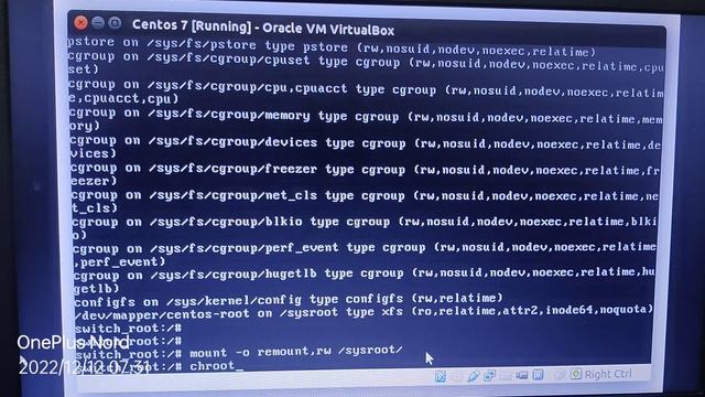 How to reset password on Centos 7,#chroot #passwd#mount #restorecon #reboot. смотреть онлайн
