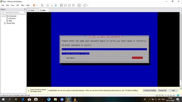Tutorial Instalasi Linux Debian Menggunakan VMWare смотреть онлайн