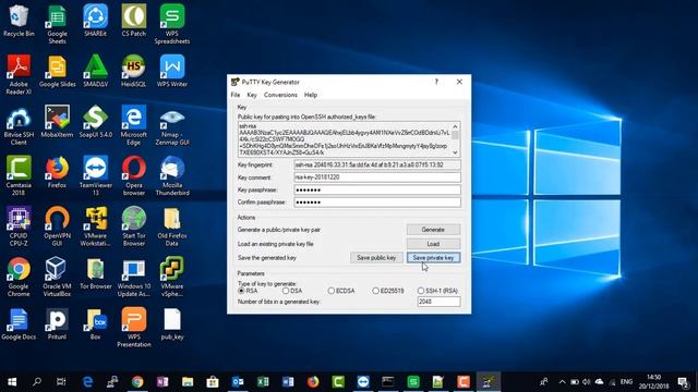Cara membuat public key dan private key di windows dengan putty смотреть онлайн