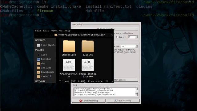 Fire window manager (both XServer and Wayland as Work In Progress) смотреть онлайн