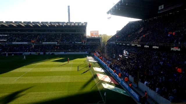 Sfeer na de 3-0 Lior Refaelov tijdens Club Brugge - krc Genk смотреть онлайн
