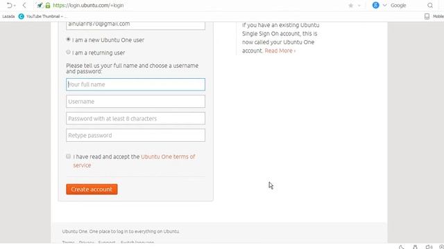 CARA REGISTRASI AKUN UBUNTU ONE смотреть онлайн